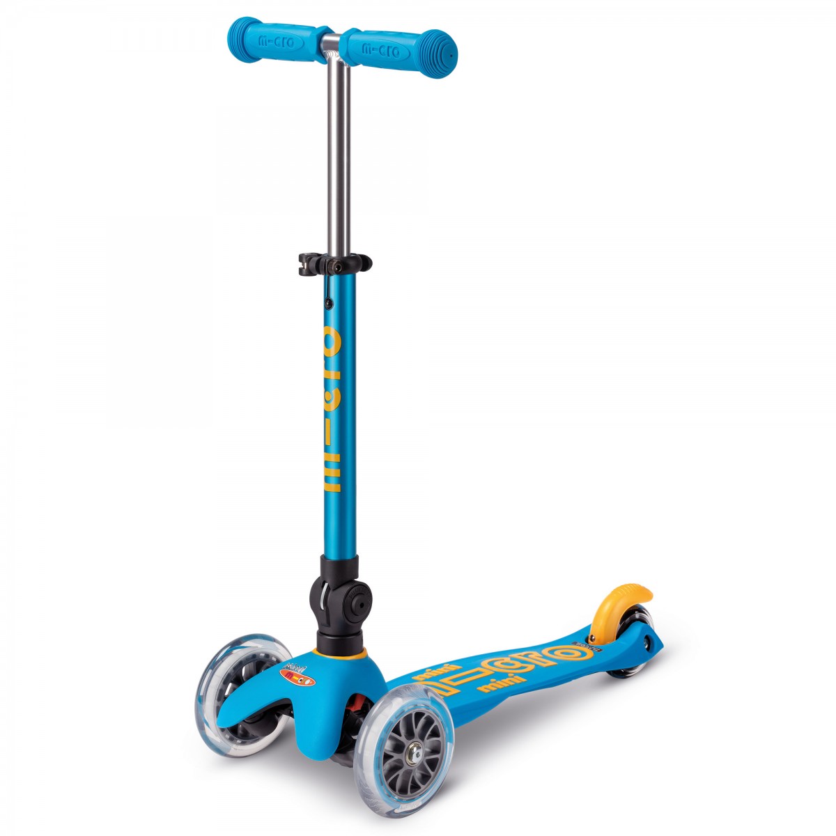 Monopattino bambino Mini Micro Deluxe pieghevole blu